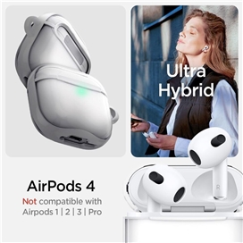 کاور برند اسپیگن مدل SPIGEN Ultra Hybrid مناسب برای Apple AirPod 4