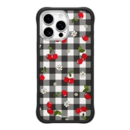 قاب یانگ کیت spicymangostudios Cherry Gingham مناسب برای Apple iPhone 16 Pro Max