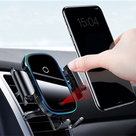 پایه نگهدارنده و شارژر وایرلس بیسوس هوشمند Baseus Light Electric WXHW03-01 15W