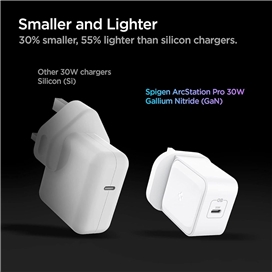 شارژر دیواری 30 وات اسپیگن مدل SPIGEN ArcStation™ Pro GaN 30W UK ‏