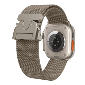 بند جیتک مدل Milanese SS برای اپل واچ 45/46/49mm