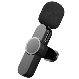 مکروفون یقه ای وایرلس تایپ سی پک دو عددی کوتتسی COTETCI Wireless Microphone 74005