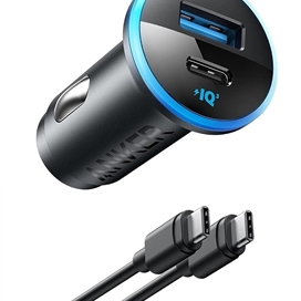 شارژر فندکی 52.5 وات 2 پورت انکر مدل A2735