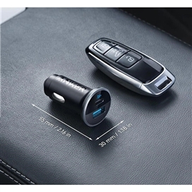 شارژر فندکی 52.5 وات 2 پورت انکر مدل A2735