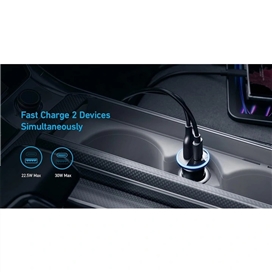 شارژر فندکی 52.5 وات 2 پورت انکر مدل A2735