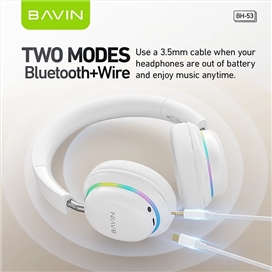 هدفون بلوتوث باوین Bavin BH-53