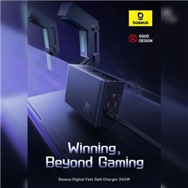 هاب شارژر 5 پورت بیسوس Baseus P10163901113 Simultaneous Charging CCGAN240CE توان 240 وات