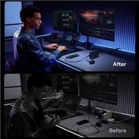 هاب شارژر 5 پورت بیسوس Baseus P10163901113 Simultaneous Charging CCGAN240CE توان 240 وات