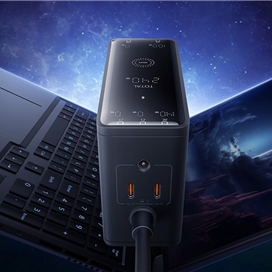 هاب شارژر 5 پورت بیسوس Baseus P10163901113 Simultaneous Charging CCGAN240CE توان 240 وات