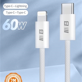 آداپتور برند بلوئو تایپ سی مدل Blueo adapter gan wall gharger PD30W