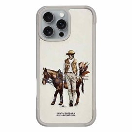 قاب اورجینال برند پولو مدل Polo Santa Barbara CEDRIC Series Embroidered Case مناسب برای Apple iPhone 16