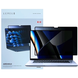 محافظ صفحه نمایش حریم شخصی لولو مدل Air Adsrorption Privacy مناسب برای اپل Macbook Pro 16