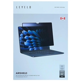 محافظ صفحه نمایش حریم شخصی لولو مدل Air Adsrorption Privacy مناسب برای اپل Macbook Pro 14