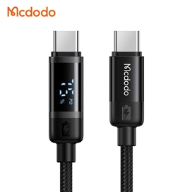 کابل دو سر تایپ سی 60 وات 1.2 متر مک دودو Mcdodo Battery Level Visible Cable CA-5780