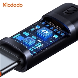کابل دو سر تایپ سی 60 وات 1.2 متر مک دودو Mcdodo Battery Level Visible Cable CA-5780