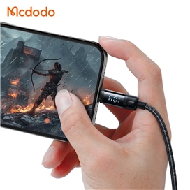 کابل دو سر تایپ سی 60 وات 1.2 متر مک دودو Mcdodo Battery Level Visible Cable CA-5780