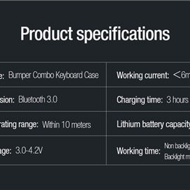 کیف کلاسوری کیبورد دار نیلکین مدل Bumper Combo Backlit Keyboard مناسب برای تبلت اپل Apple iPad Pro 11 2024