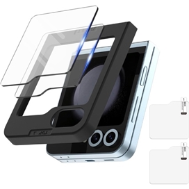 گلس شیشه ای آراری مدل Core مناسب Galaxy Z Flip 6 پک دو عددی