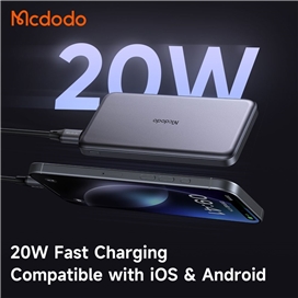 پاوربانک 20 وات 10000 مک دودو مدل MCDODO Metal Ultra Thin MC-3781