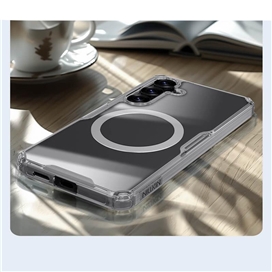کاور نیلکین مدل Nature TPU Pro Magnetic مناسب برای گوشی موبایل سامسونگ Galaxy S25