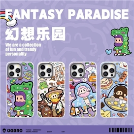 قاب برند اوجی برو OGBRO مدل Shopping Maniac مناسب برای Apple iPhone 15 Pro Max