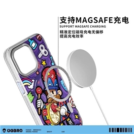 قاب برند اوجی برو OGBRO مدل Family head rabbit مناسب برای Apple iPhone 16 Pro Max