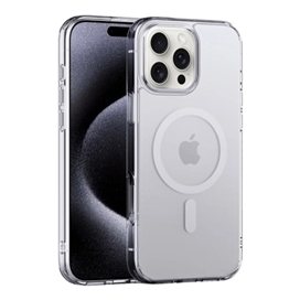 قاب اورجینال شفاف مگ سیف دار اپل برای iPhone 16 Pro Max