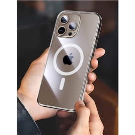 قاب بی رنگ مگ سیف دار اپل مناسب iPhone 16 Pro