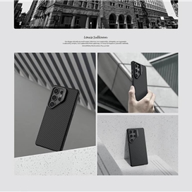 قاب نیلکین مدل CarboProp Magnetic MagSafe Aramid مناسب برای گوشی موبایل سامسونگ Galaxy S25 Ultra