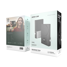 پاوربانک مگنتی 10000 گرین لاین Green Lion MagSnap Pro Power Bank GNMGSNAPBK
