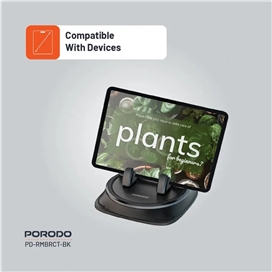 هولدر رو داشبوردی موبایل و تبلت پرودو Porodo Phone & Tablet Car Desk Mount PD-RMBRCT