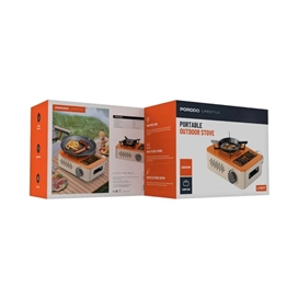اجاق گاز قابل حمل کمپینگ پرودو 3200 وات مدل Porodo Lifestyle Portable Outdoor Stove