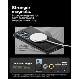 قاب برند اسپیگن مدل Spigen Tough Armor AI (MagFit) مناسب برای Samsung Galaxy S25 Ultra