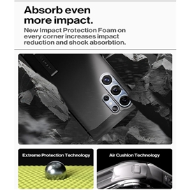 قاب برند اسپیگن مدل Spigen Tough Armor AI (MagFit) مناسب برای Samsung Galaxy S25 Ultra