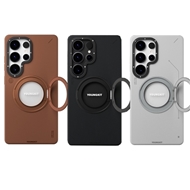 قاب یانگ کیت Youngkit Leather 360° Rotation Ring Stand Case Magsafe Samsung مناسب برای Galaxy S24 Ultra