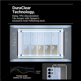 قاب برند اسپیگن مدل Spigen Crystal Hybrid مناسب برای Samsung Galaxy S25 Ultra