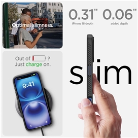 قاب برند اسپیگن مدل Spigen Liquid Air مناسب Apple iPhone 16