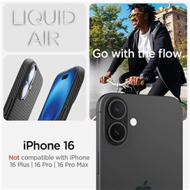 قاب برند اسپیگن مدل Spigen Liquid Air مناسب Apple iPhone 16