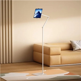 استند و نگهدارنده فلزی موبایل و تبلت پاورولوژی Powerology Multi-Joint Floor Stand Metal Base Phone & Tablet PTBS170WH