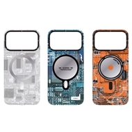 قاب یانگ کیت Youngkit Technology Futuristic Circuit Upgraded Anti-Drop Impact Series مناسب برای Apple iPhone 17