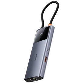 هاب تایپ سی 6 پورت بیسوس Baseus Metal Gleam Series II Hub BS-OH099
