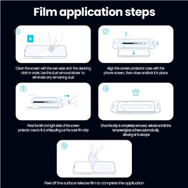 محافظ صفحه حریم شخضی پرایوسی Privacy برند نیلکین Nillkin مدل Amazing Guardian مناسب برای Samsung Galaxy S25