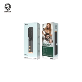 برس حرارتی صاف کننده مو و ریش گرین لاین Green Lion Cordless Beard and Hair Straightener GNOBLTRMBK