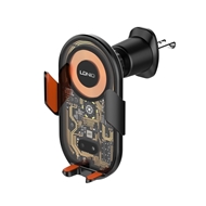 هولدر و شارژر وایرلس دریچه کولری هوشمند الدینیو LDNIO MA30 توان 15 وات