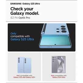 محافظ لنز دوربین اسپیگن مدل EZ Fit Optik Pro HD برای Galaxy S25 Ultra