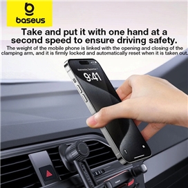 هولدر دریچه کولری بیسوس Baseus Car Phone Holder Car Mount Elevated Version BS-CM040