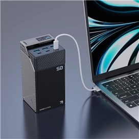 پاوربانک 50000 شش پورت پاورولوژی Powerology 65W Power Bank PPBCHA68