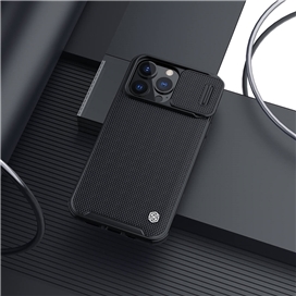 قاب برند نیلکین آیفون 13 پرو مکس Nillkin Textured Pro Case for Apple iPhone 13 Pro Max