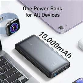 پاور بانک انکر PowerCore 25W A1249 با ظرفیت 10000 میلی آمپر