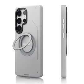 قاب یانگ کیت Youngkit Leather 360° Rotation Ring Stand Case Magsafe Samsung مناسب برای Galaxy S24 Ultra